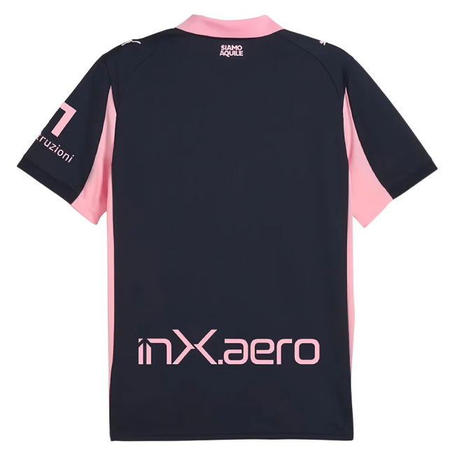 2025-2026 Palermo Away Elegant Shirt Durable Stitching Antibacterial