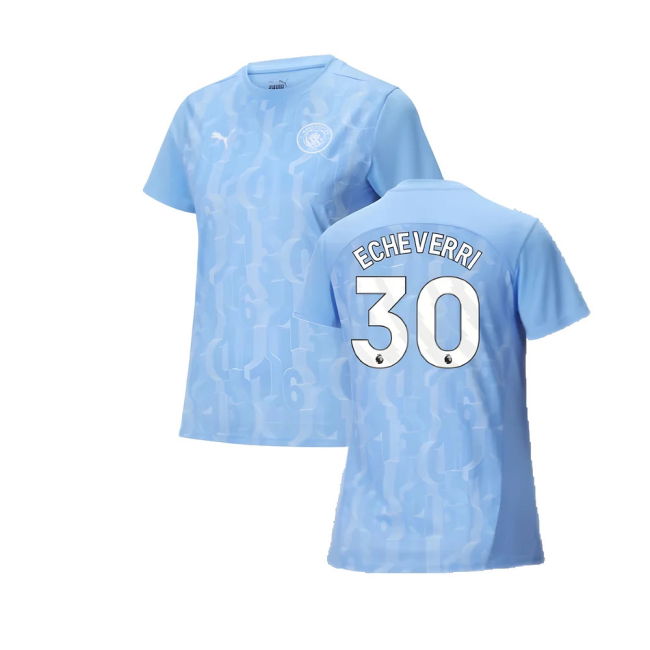 Elite Performance Dedicated Football Man City Prematch Ss Shirt Li...