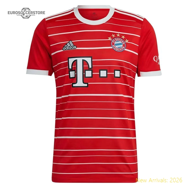 First-class 2022-2023 Bayern Munich Home Kit (lewandowski 9)