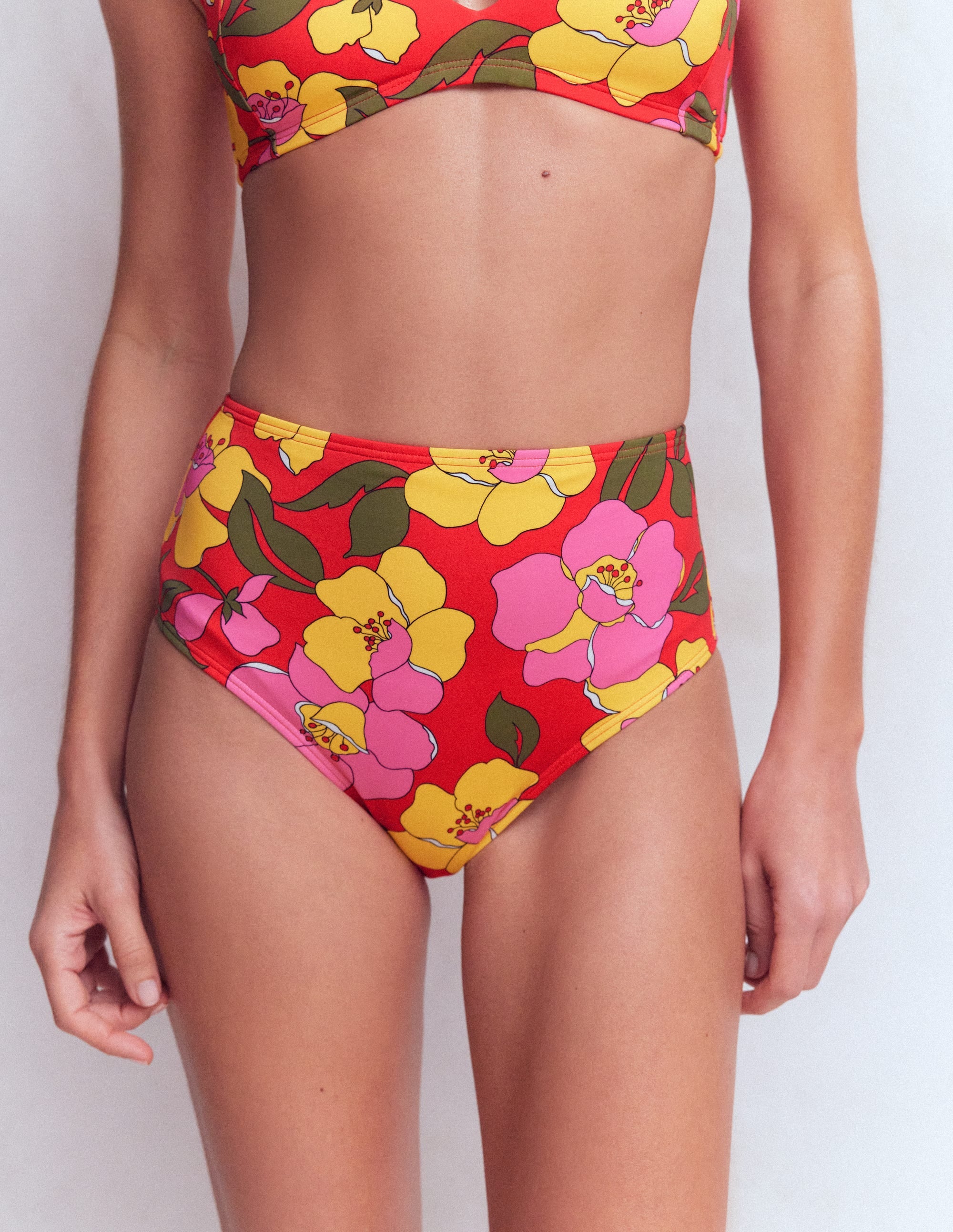 High Waisted Bikini Bottoms