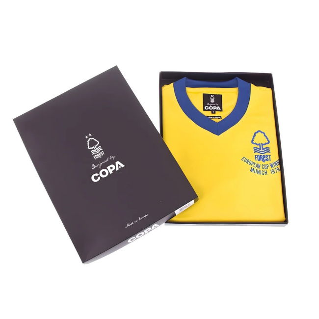 Retro Nottingham Forest Heritage Design Away Vintage Shirt