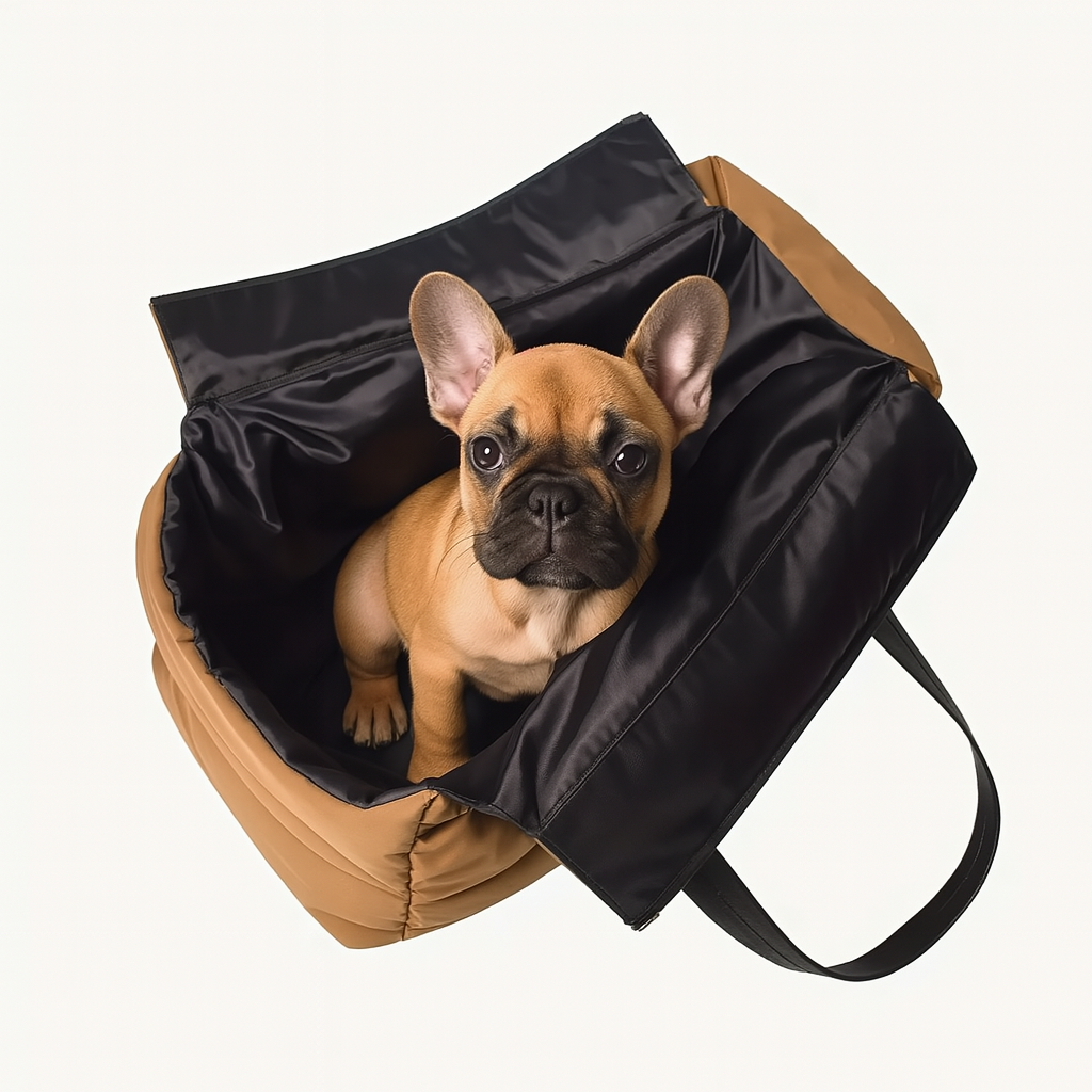 Bulldog Bag Carrier – Compact Comfort On The Go For French Bulldogs