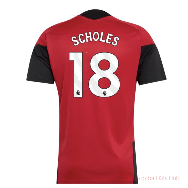 Manchester United 2026 2027 Training Jersey (Red) (Scholes 18)