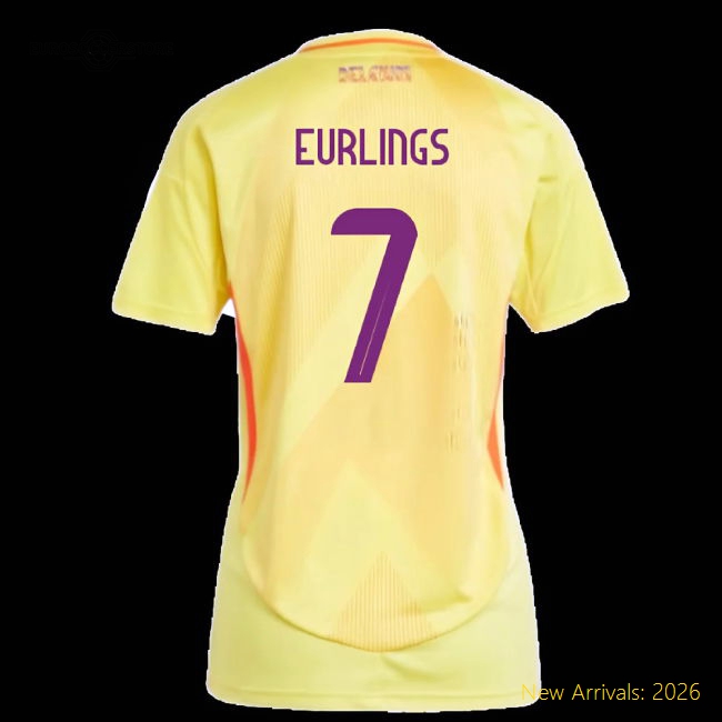 Elegant Football Team Womens Jersey Eurlings 2025-2026 Smart Fabric