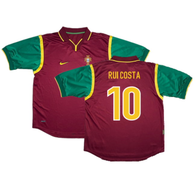 Portugal High Quality Home Jersey (RUI COSTA 10)