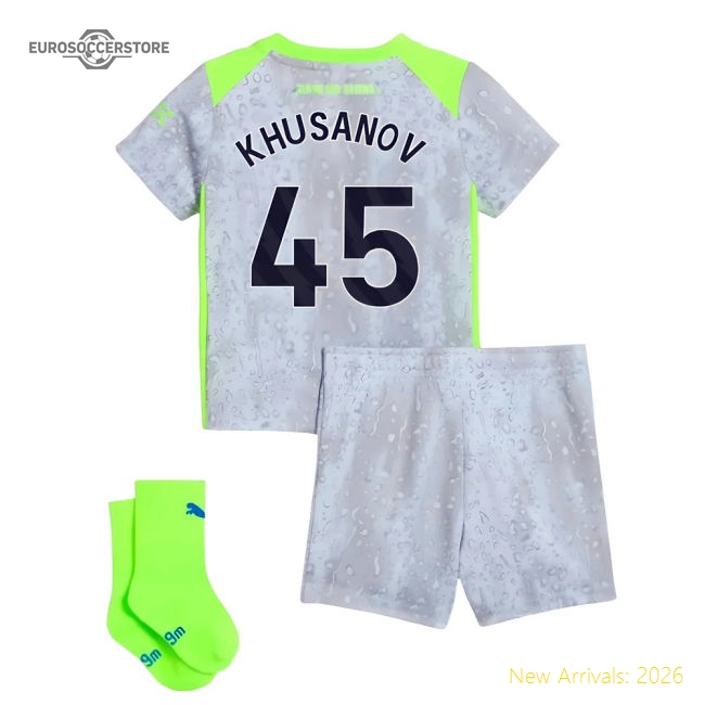 2025-2026 City Man Third Baby Kit (Khusanov 45) Fan Edition
