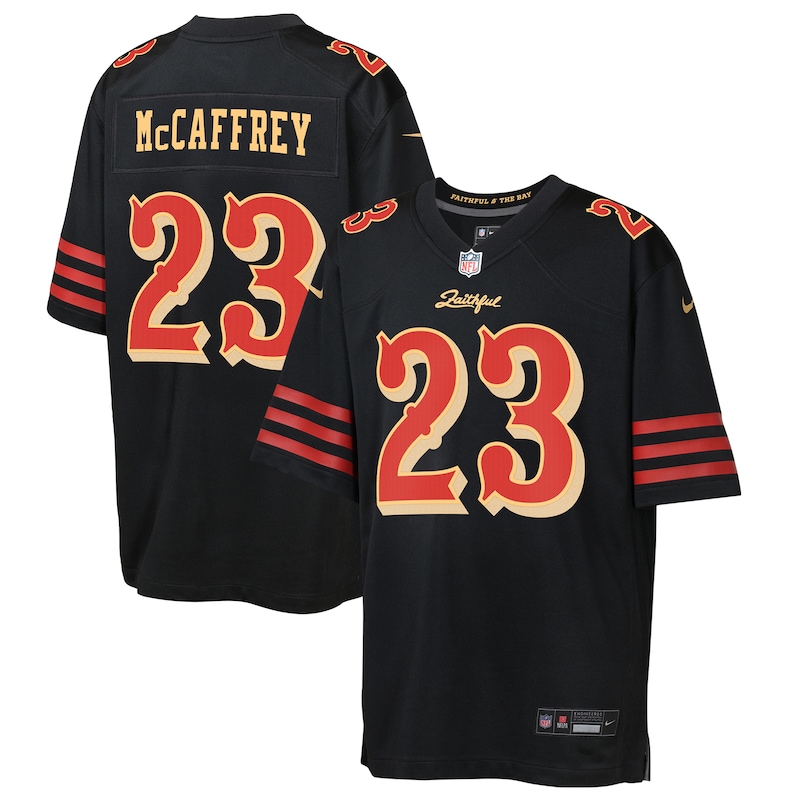 Christian McCaffrey San Francisco 49ers Nike Youth 2025 Riva...