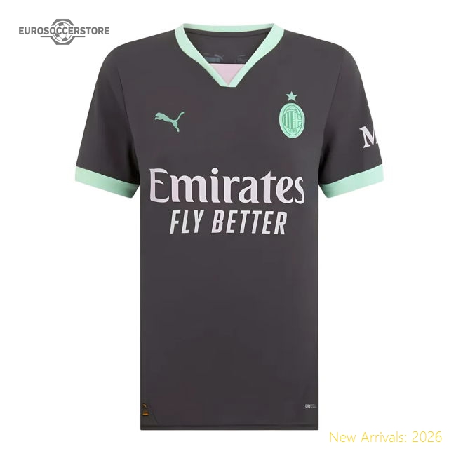 Pro-level Third Ac Milan Jersey 2024-2025 Quick-dry Quick-dry