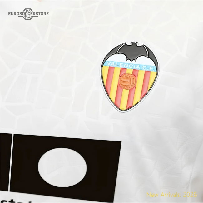 Popular Authentic 2025-2026 Valencia Home Shirt