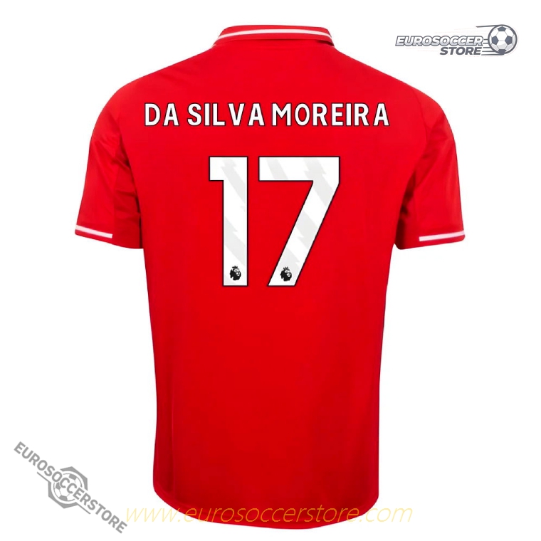 Nottingham Forest 25-26 Season Home Jersey DA SILVA MOREIRA #17