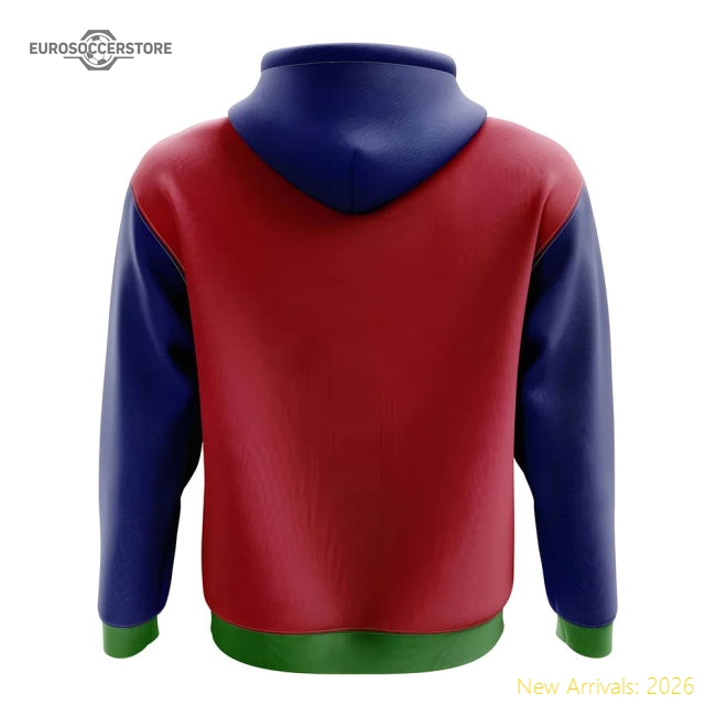 Namibia Concept Country Football Hoody (red) - World Cup Edition