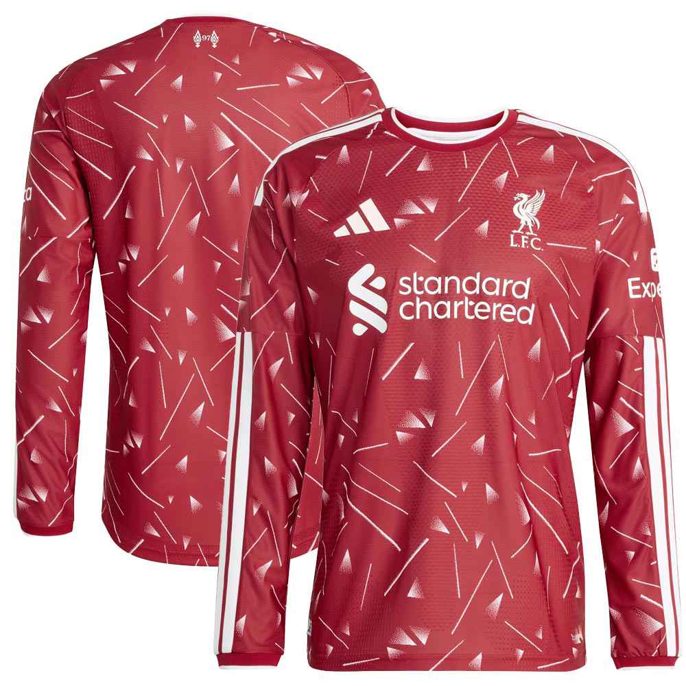 [L1D] Long Sleeve Player Edition Liverpool FC Home Uniform 26/27