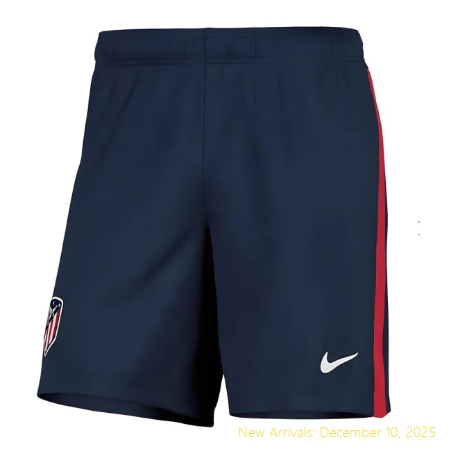 2020-2021 Atletico Madrid Home Shorts - Authentic Soccer - Navy Color