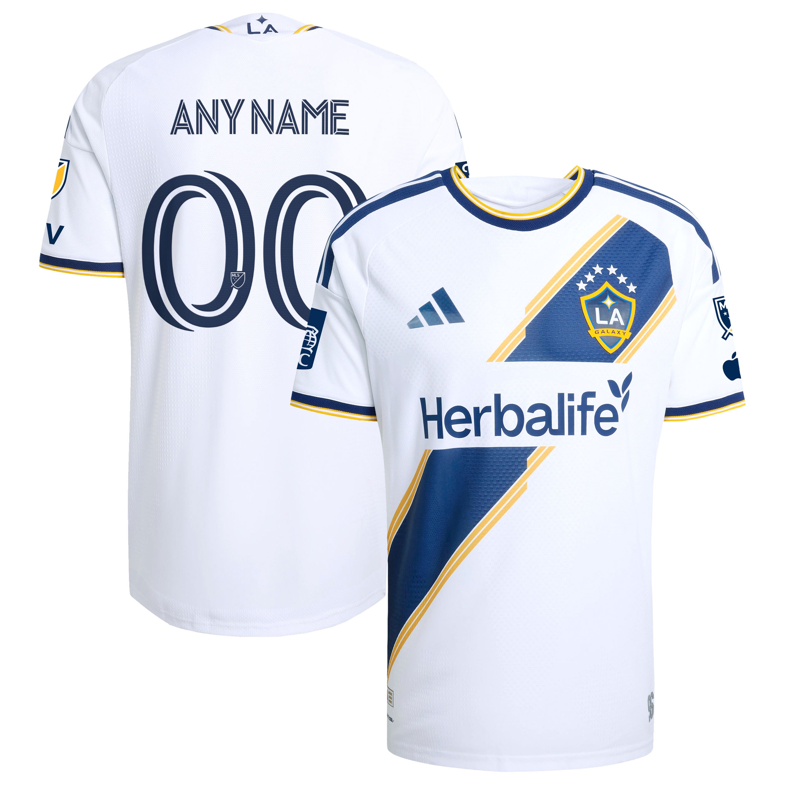 [SJH] LA Galaxy 2026 The VeloCITY Kit On-Field Authentic Patch Custom Jersey - White
