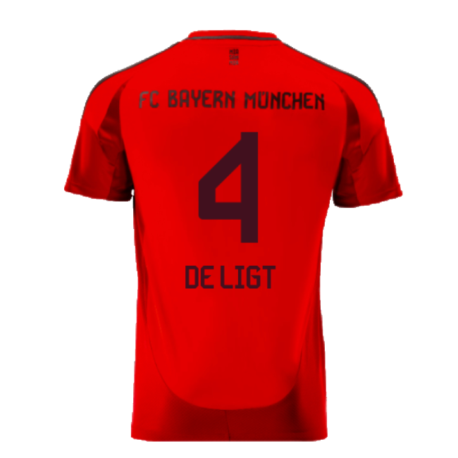 2024-2025 Home Shirt by Bayern Munich (Junior