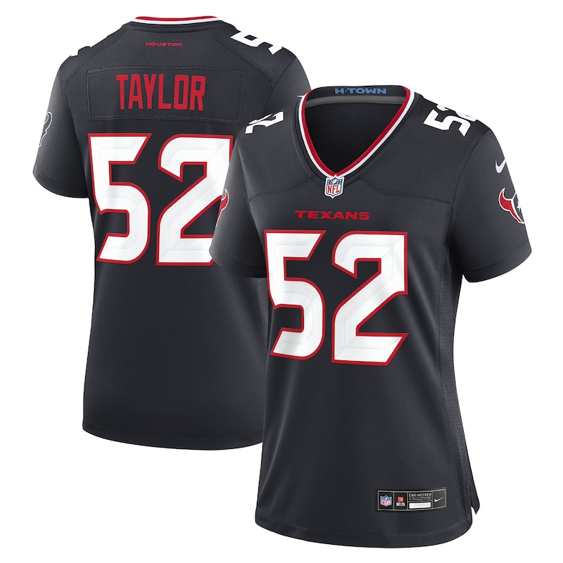 None Darrell Taylor Houston Texans Football Franchise Team Spirit Wear