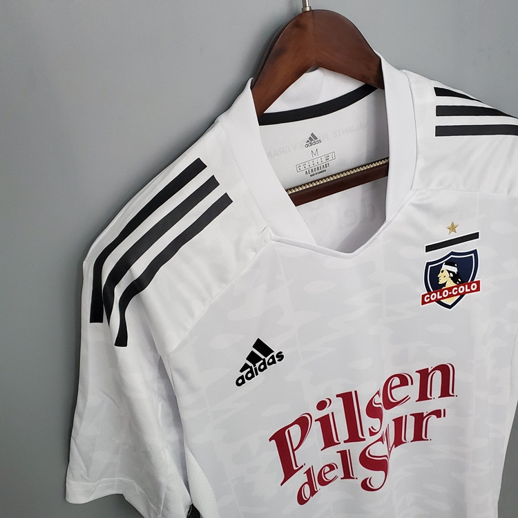 Colo-Colo Soccer Jersey 21-22 Home White Shirt - Official Replica