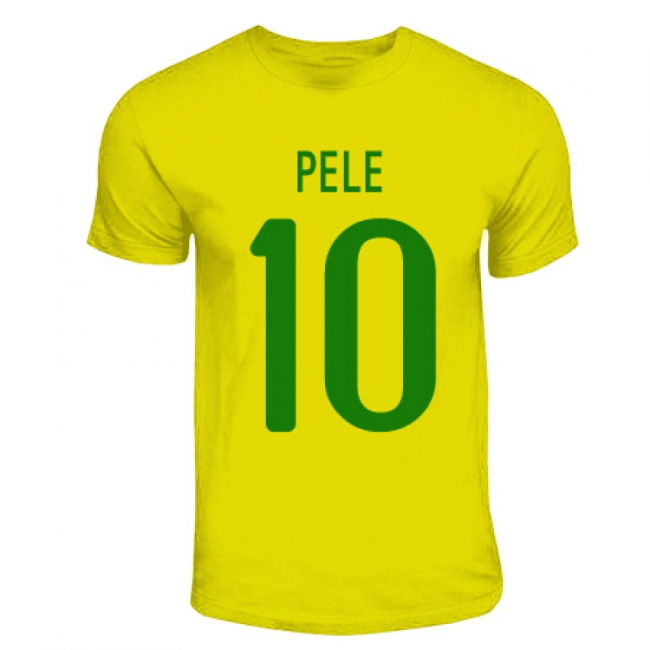 Performance Pele Brazil Hero T-Shirt (Yellow) Authentic