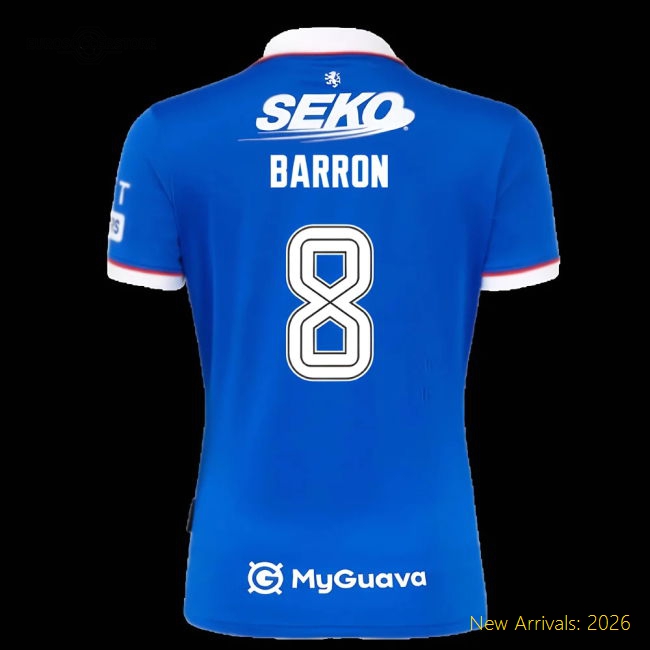 2025-2026 Rangers Home Fan Version Womens Jersey Soccer Wear