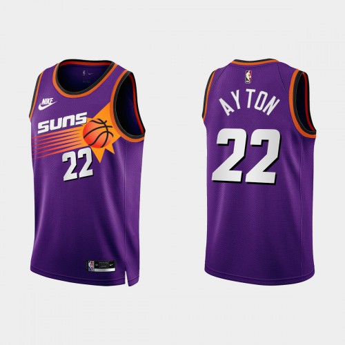 Purple PHX Phoenix Suns #22 Nike Official Jersey Basketball Jersey