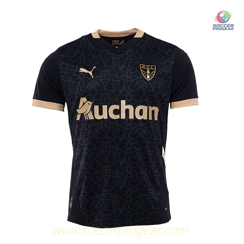 RC Lens Sainte Barbe Black Team Jersey 2024/25 Collection