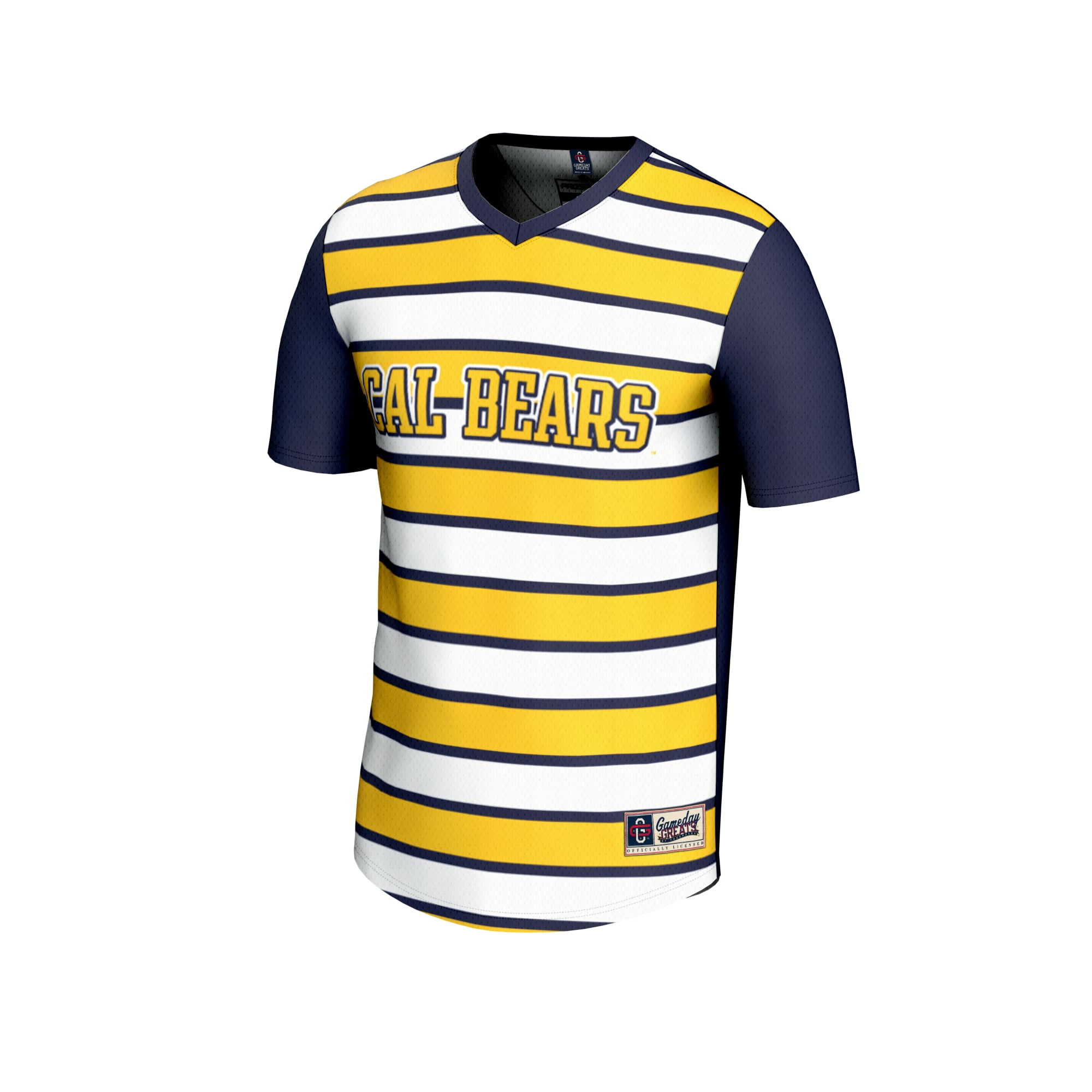 Cal Bears GameDay Greats Unisex NIL Pick-A-Player Collegiate Women's Soccer Lightweight Fashion Jersey - Navy/Gold