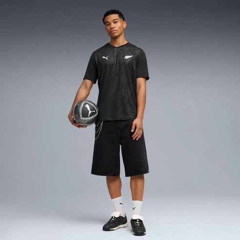 New Zealand 2026 Home Men's Jersey - Silver Fern Heritage Kit