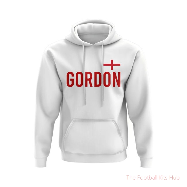 Anthony Gordon England Name Hoody (White)