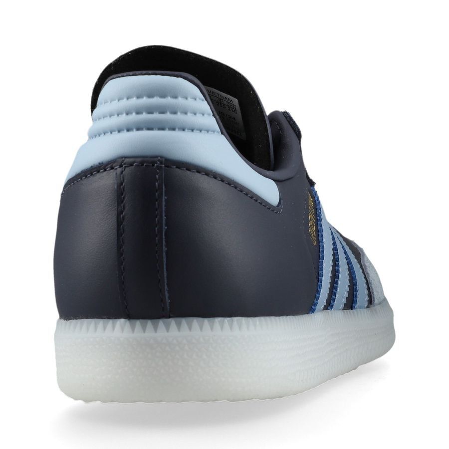 adidas Samba Argentina 50 Years Anniversary - Shadow Navy/Ambient Sky/Gold Metallic LIMITED EDITION