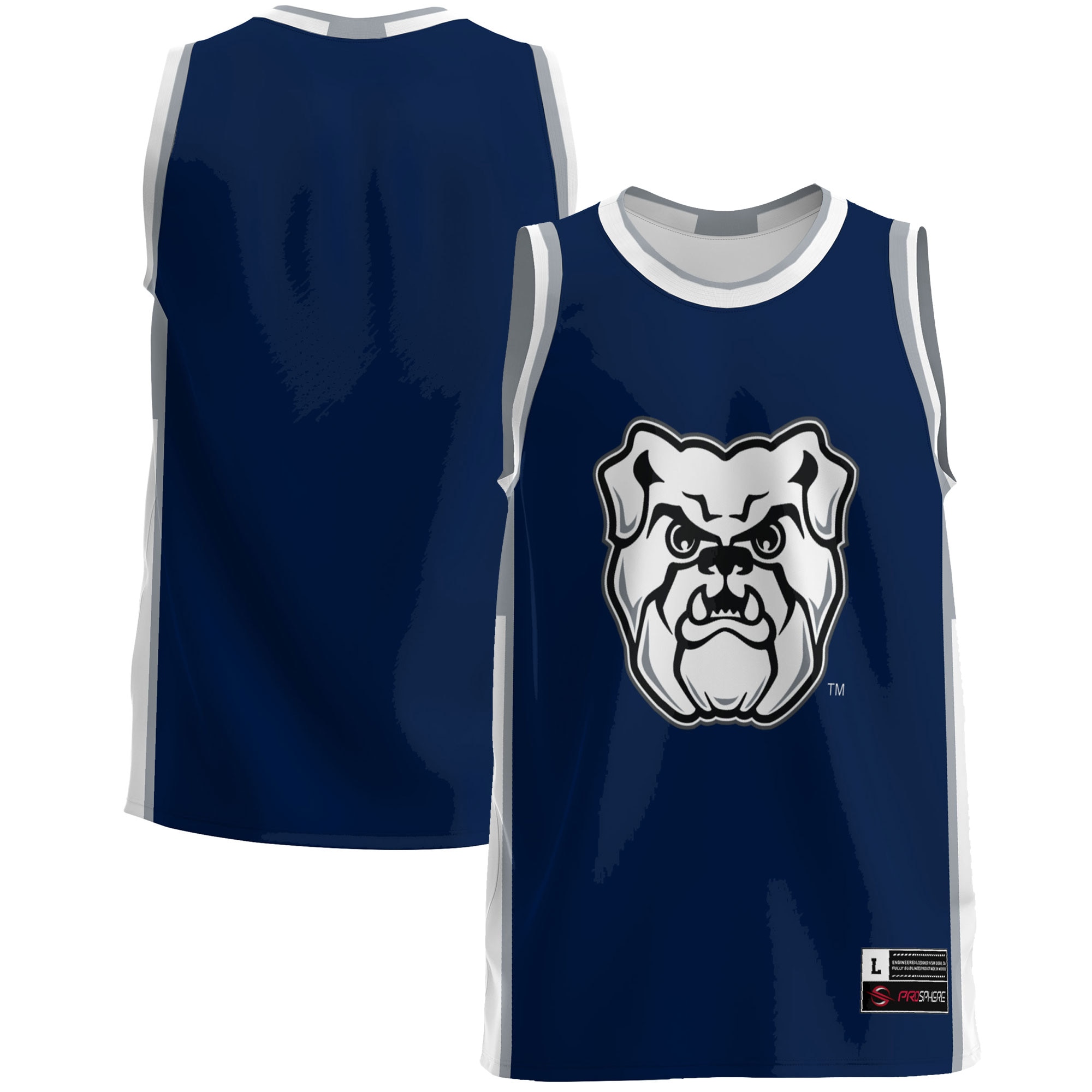 [NJP] Youth Butler Bulldogs GameDay Greats Lightweight Basketball Jersey - Blue