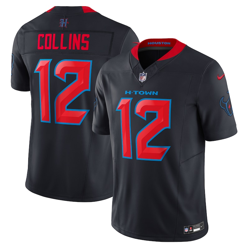 None Nico Collins HOU Texans Elite Game Jersey for NFL Fans