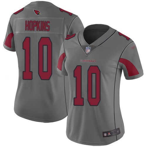 Authentic NFL A C Cardinals #10 DeAndre Hopkins Team Co-v1