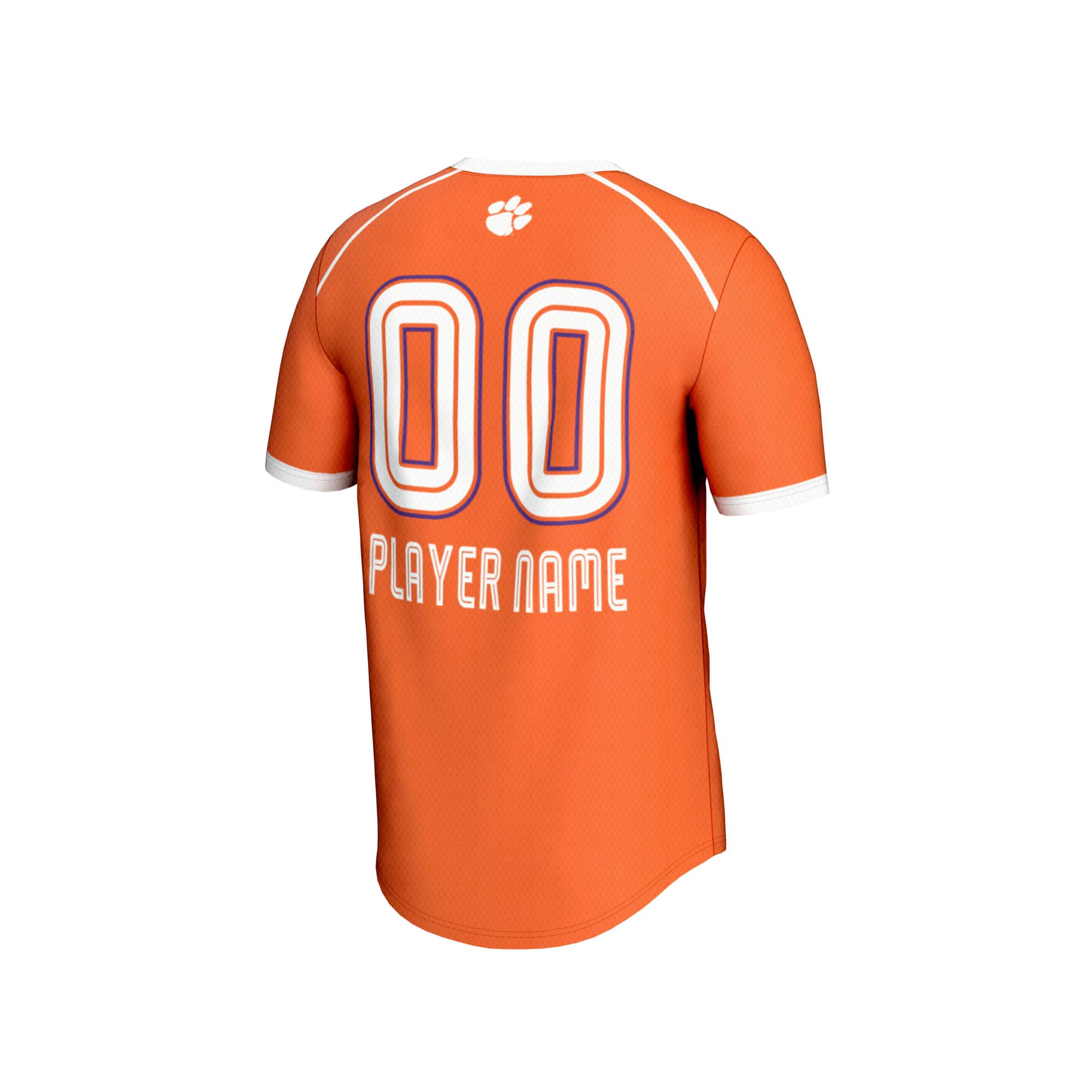 [NJP] Clemson Tigers GameDay Greats Youth NIL Pick-A-Player Women's Lacrosse Lightweight Jersey - Orange