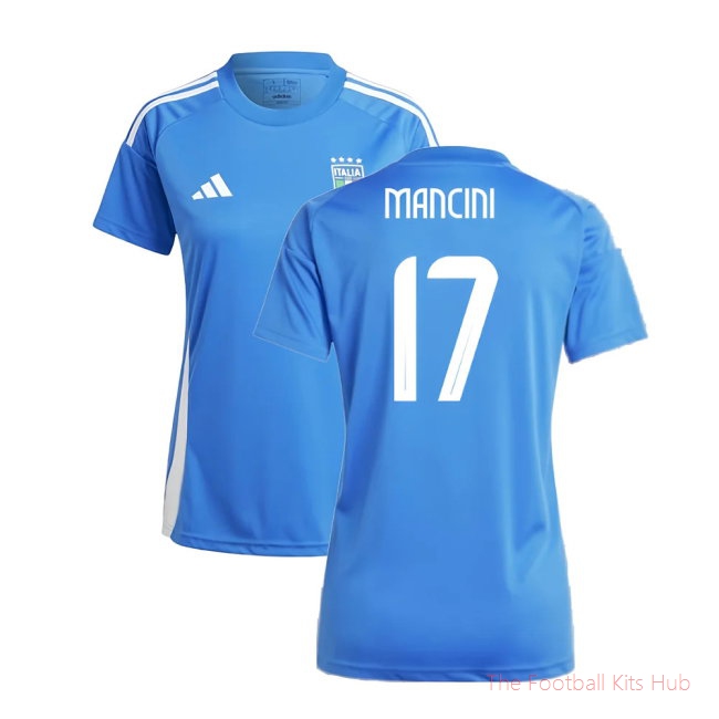 2024-2025 Italy Home Fan Jersey (Ladies) (MANCINI 17)