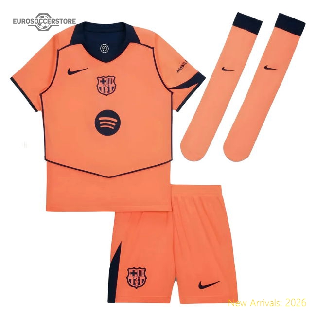 Elite 2025-2026 Fcb Third Mini Kit - Unique Style - Collectors Item
