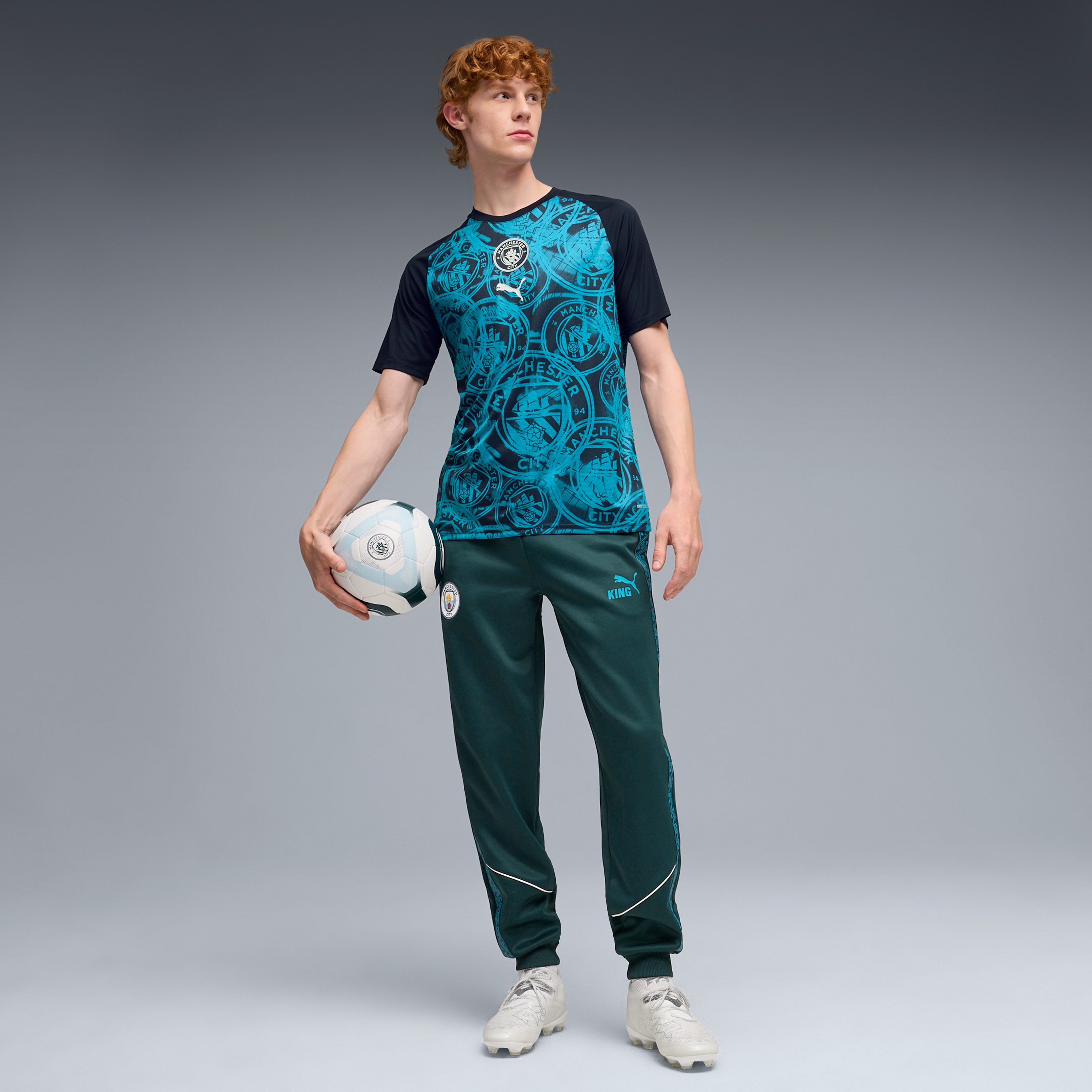 [SJH] Manchester City 2026/27 Pre-Match Jersey Top - Navy
