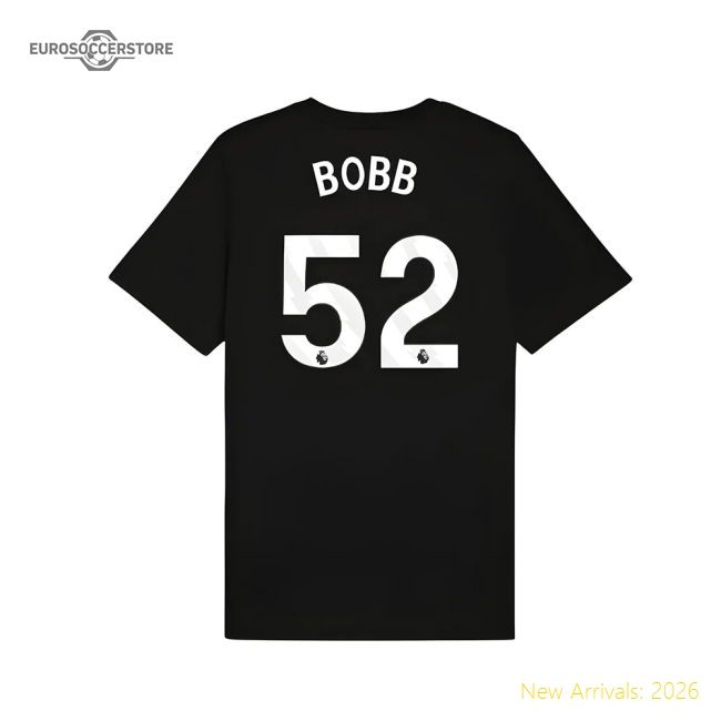 Official 2025-2026 Man City Ftbless Tee (black) (bobb 52) - Premium