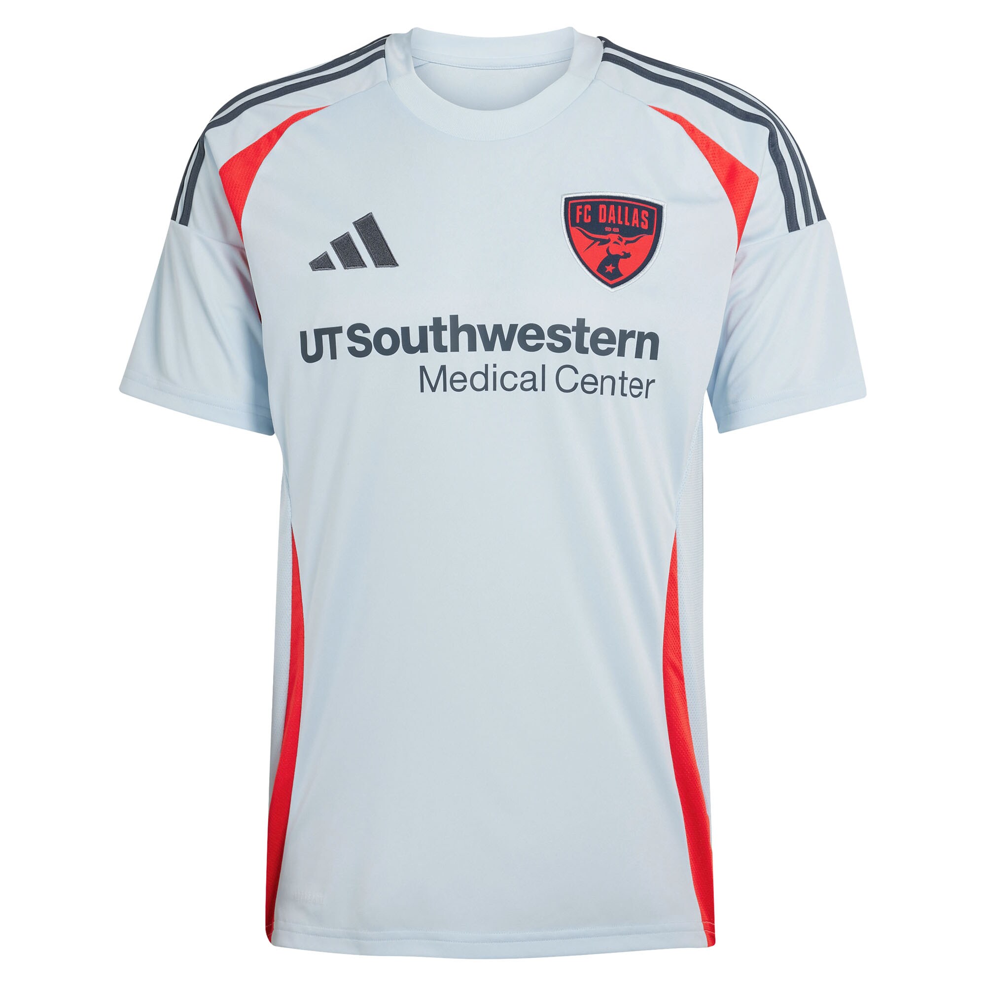[SJH] Logan Farrington FC Dallas 2025 The Inferno Kit Replica Player Jersey - Light Blue