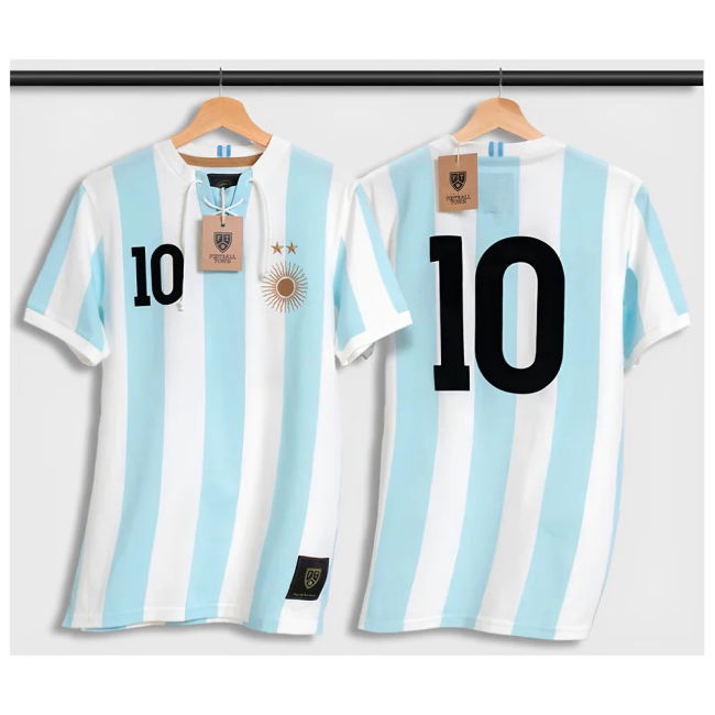 Argentina Soccer Squad Sleek Home Match Shirt