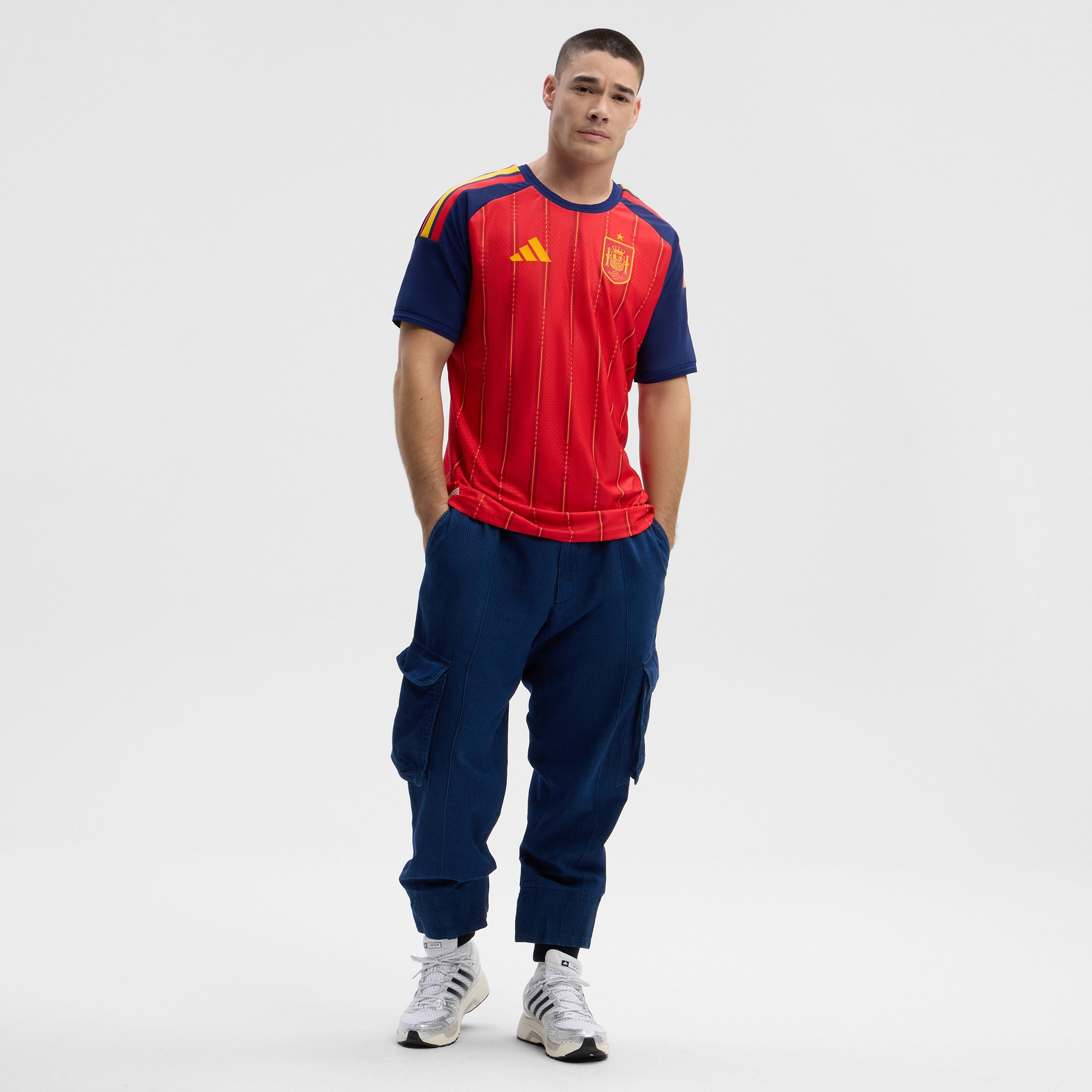 [JED] Spain National Team 2026 Home On-Field Authentic Jersey - Red