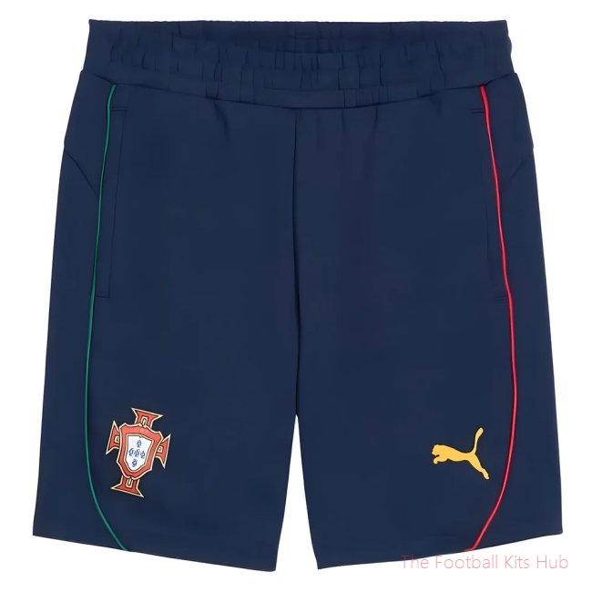 2025-2026 Portugal Casuals Shorts (Persian Blue)