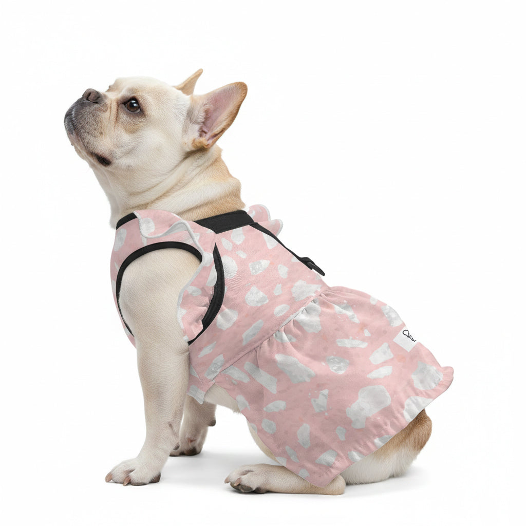Gigi - Warm French Bulldog Dresses For Females Paw Protection