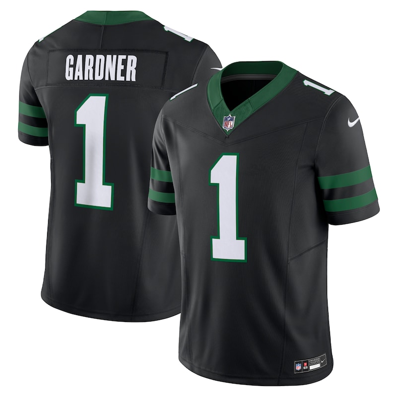 None Ahmad Sauce Gardner NY Jets Retro Officially Licensed Jersey