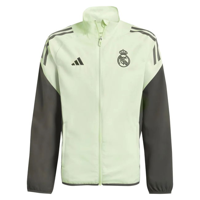2025-2026 Real Madrid Tracksuit (Almost Lime) - Kids