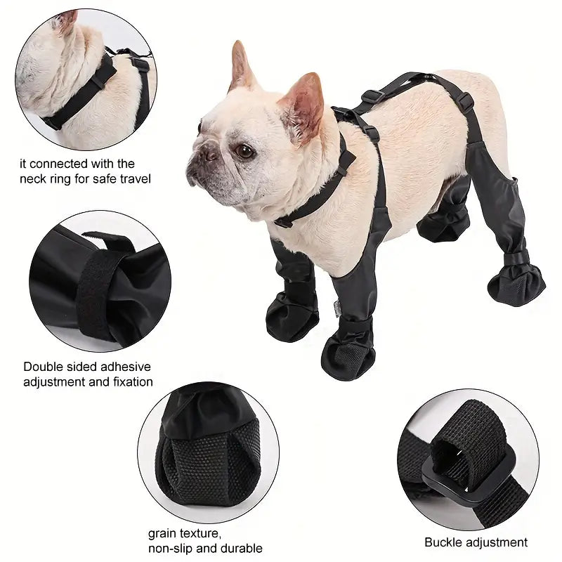 French Bulldog Pawguard French Bulldog Footwear Soft And Stylish Paws