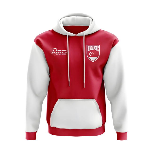 Fan-Favorite Singapore Concept Country Football Hoody (Red)