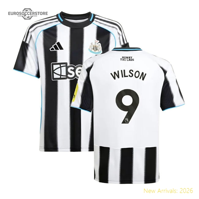 2025-2026 Newcastle Home Soccer Shirt (Kids) (Wilson 9)