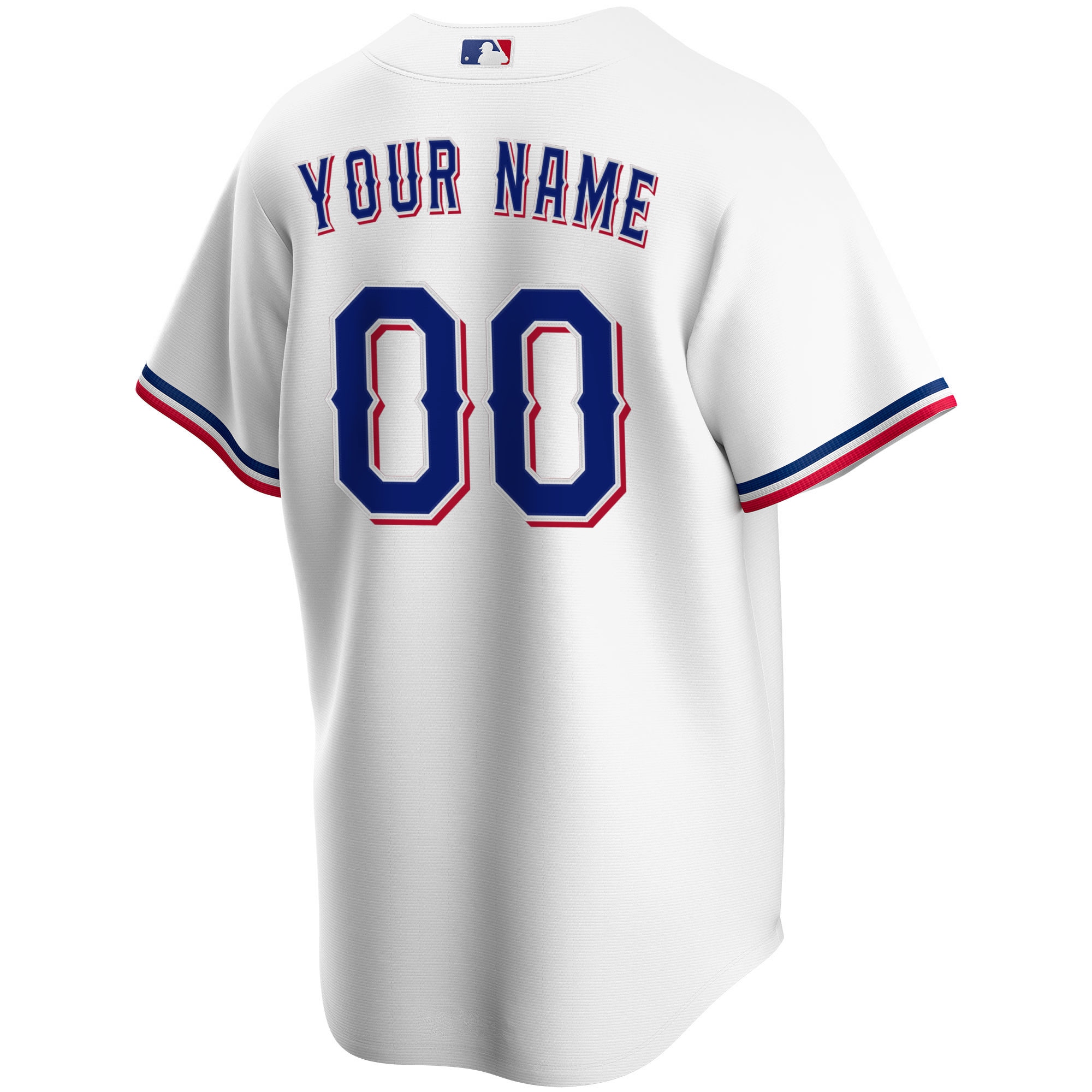 [LK] Texas Rangers Home Replica Custom Jersey - White