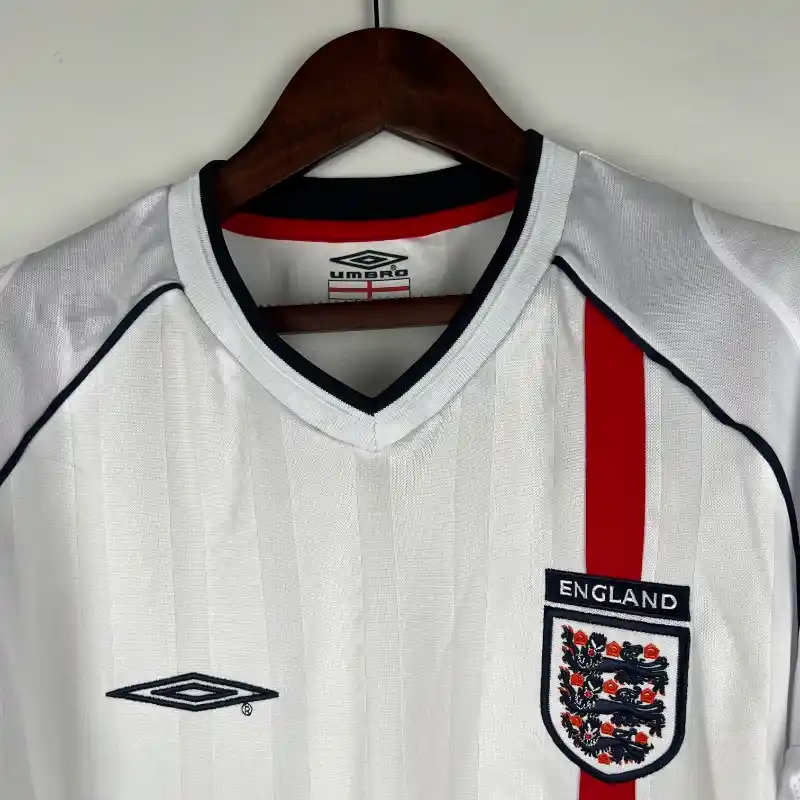 2002 England Long Sleeve Jersey retro kit