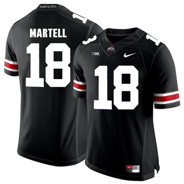 team authorized Men's Ohio St Buckeyes Tate Martell #18 Black 2024